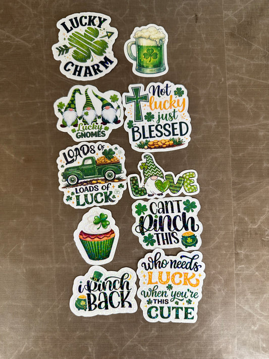 St. Patrick's Day Sticker Bundle | Irish Stickers