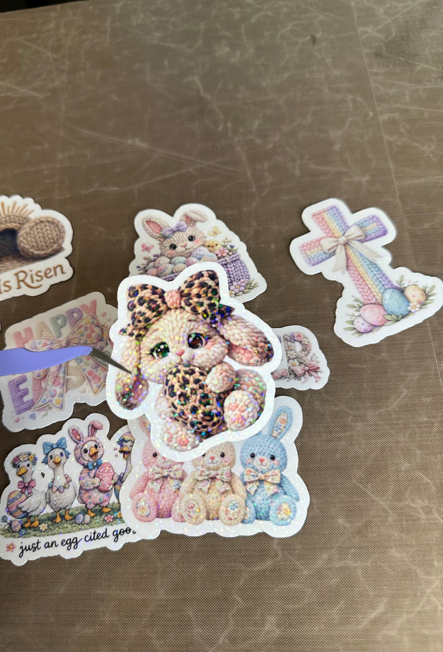 Easter Sticker Bundle | He is Risen Bunny Stickers