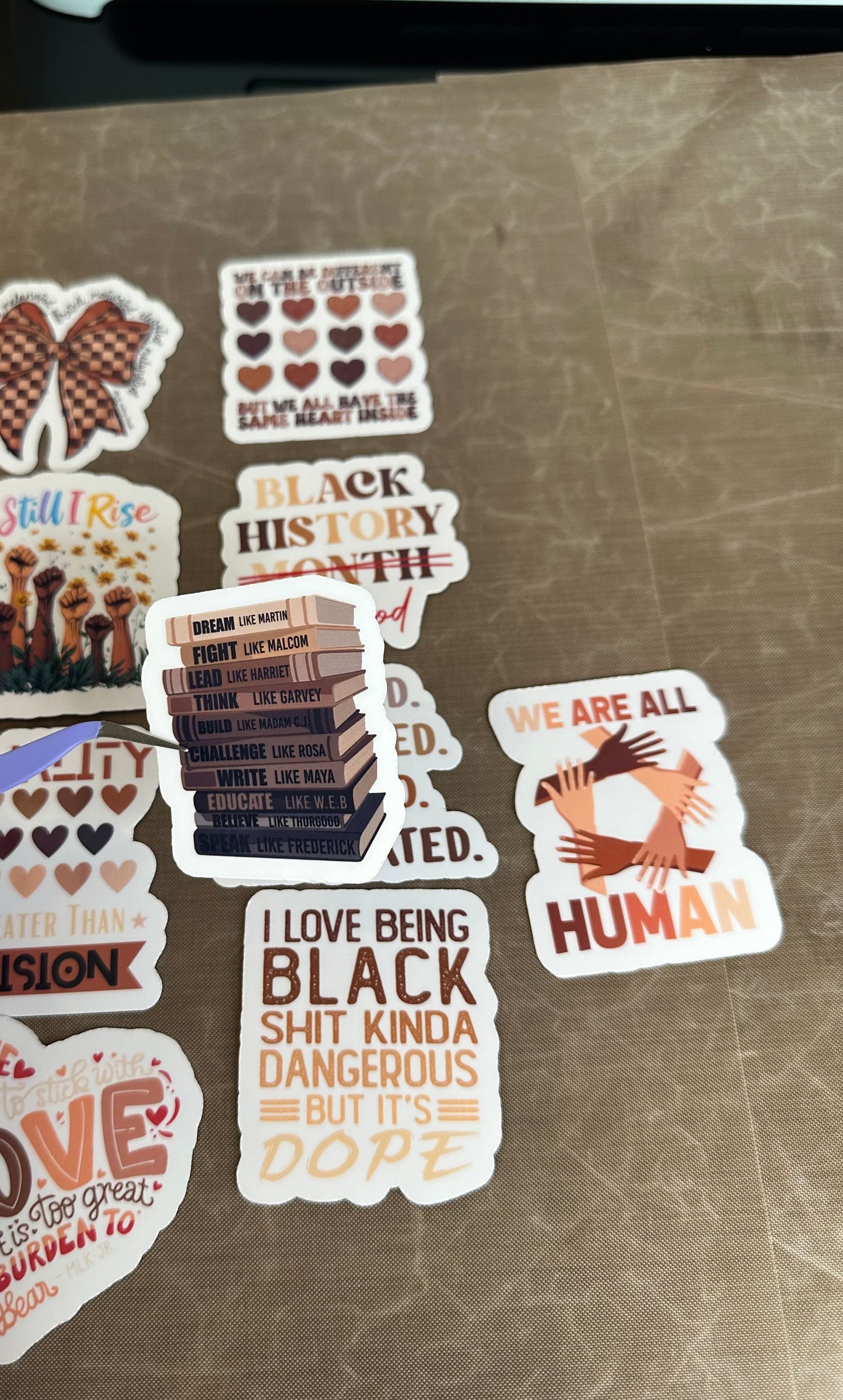 Black History Sticker Bundle | Melanin Stickers