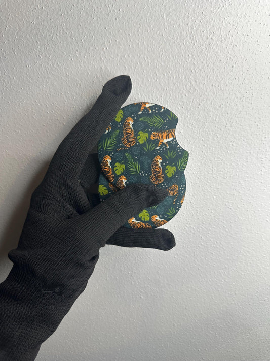 Rubber Duck | Floral Tiger | Neoprene Car Coaster Set