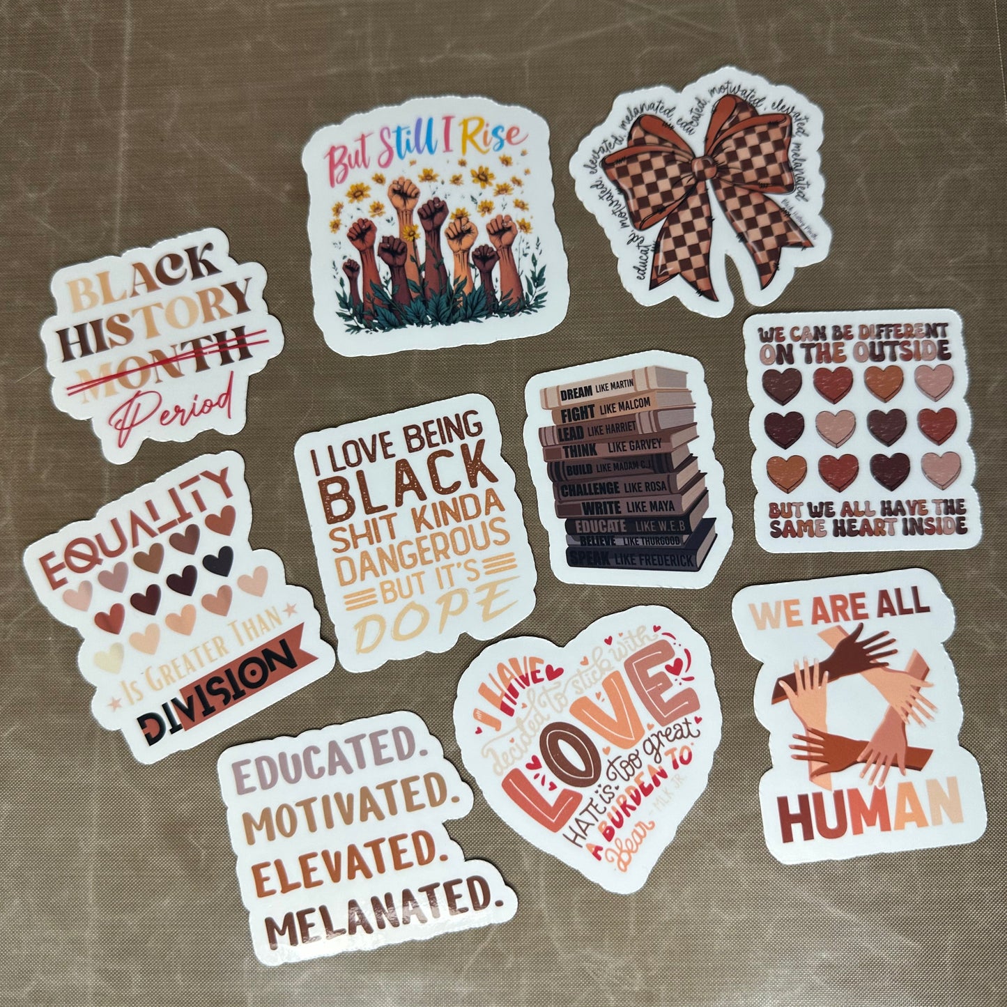 Black History Sticker Bundle | Melanin Stickers