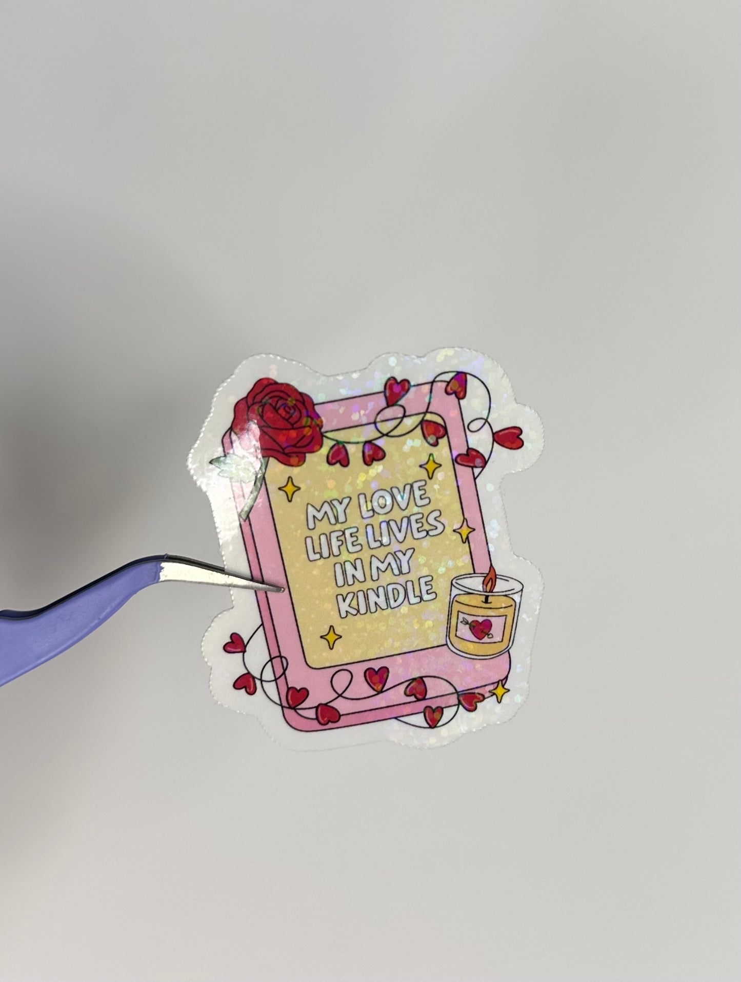 Valentine's Day Bookish Sticker Bundle | Funny Valentine Stickers