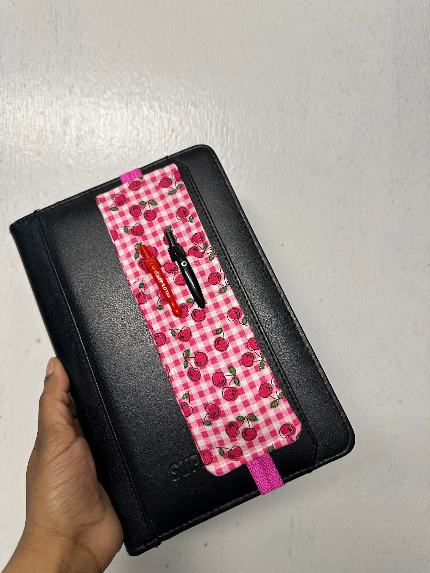 Fabric Pen Holder Bookmark