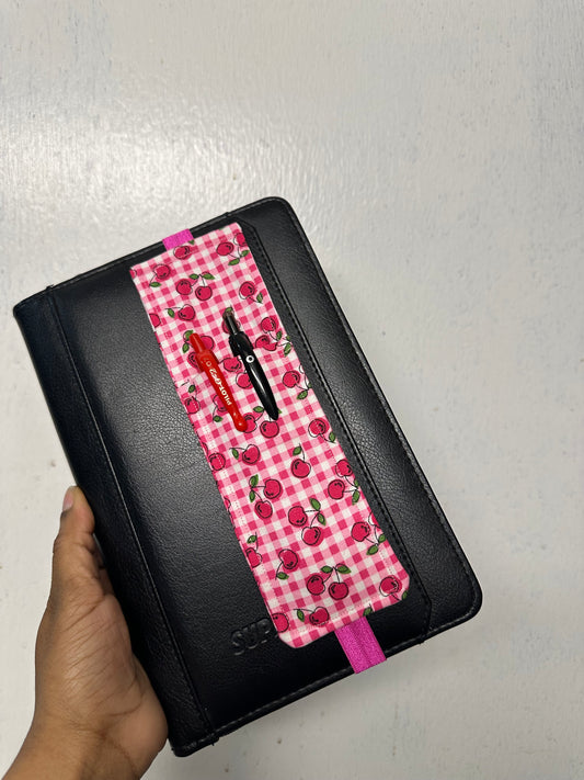 Fabric Pen Holder Bookmark