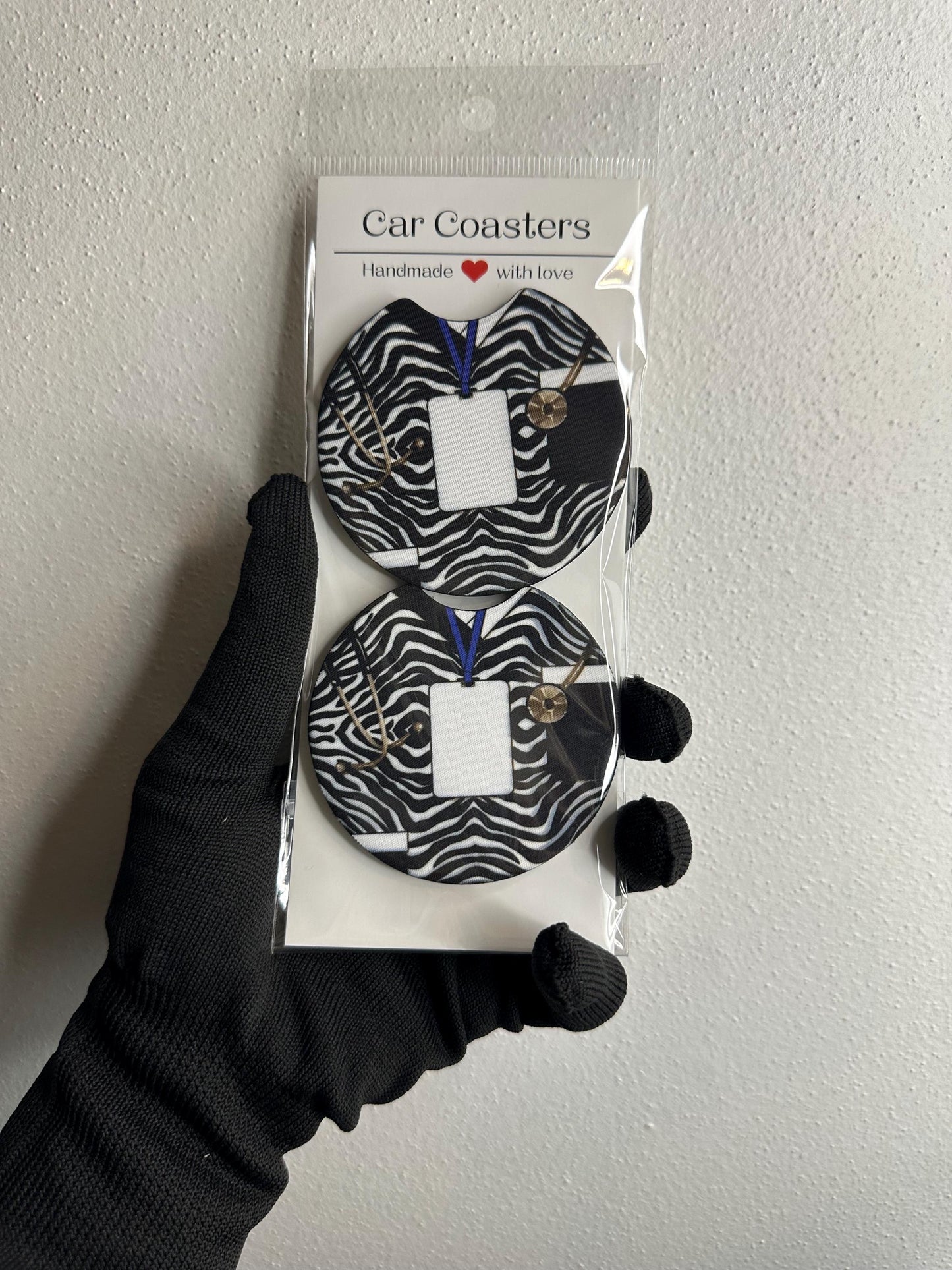 Nurse | Teacher Gift | Neoprene Car Coaster Set
