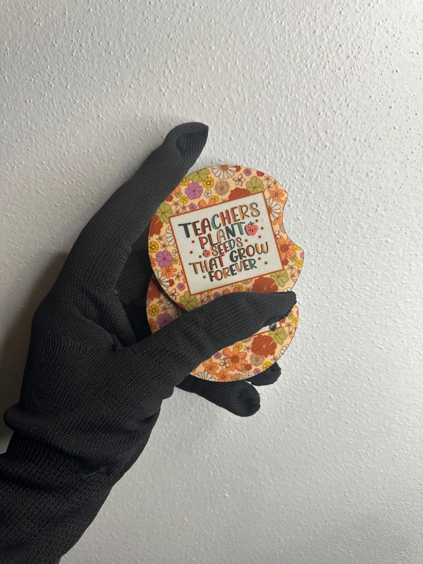 Nurse | Teacher Gift | Neoprene Car Coaster Set