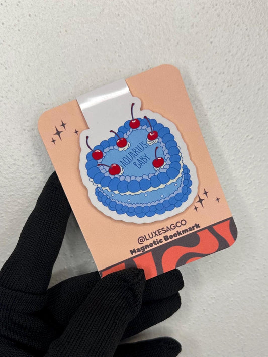 Zodiac Magnetic Bookmark | Laminated Astrology Book Accessory