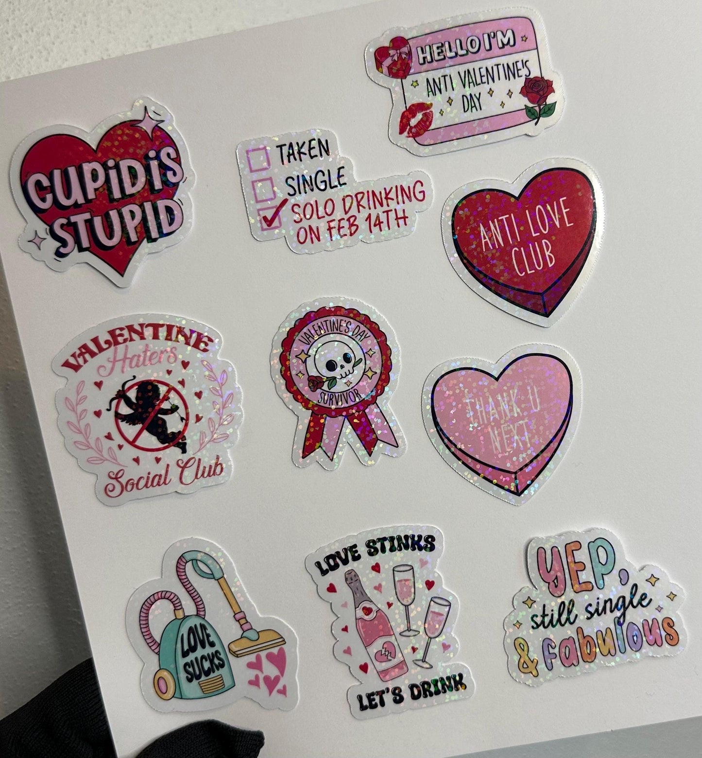 Galentine’s Day Sticker Bundle | Funny Valentine Stickers
