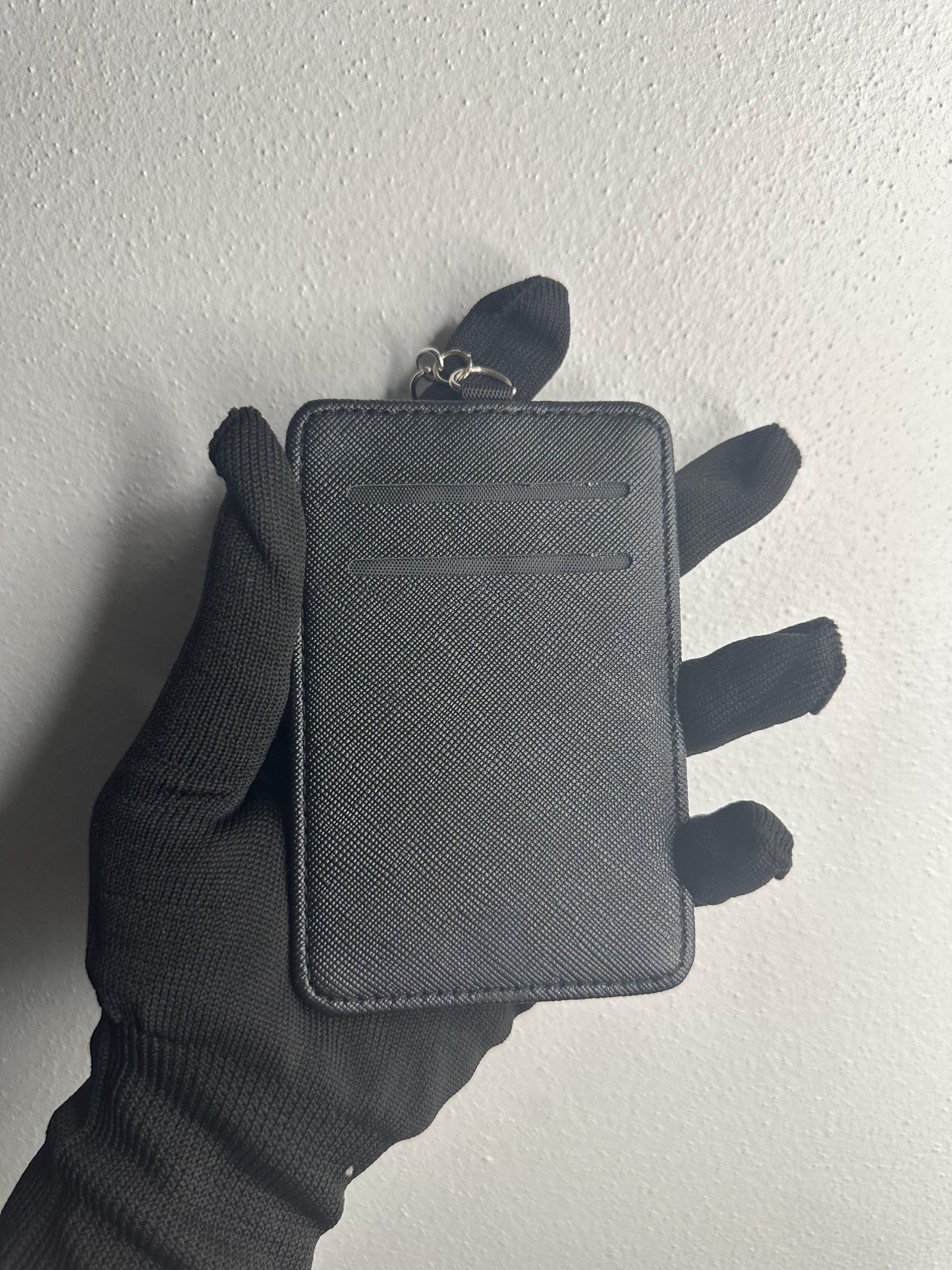 Wishin I Was Fishin Keychain Wallet | PU Leather Card Holder | ID Holder