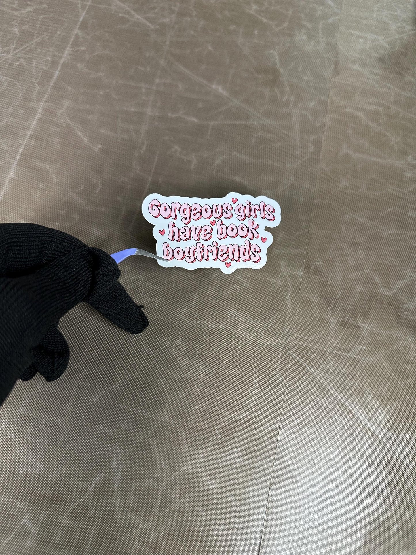 Book Boyfriend Sticker | Kindle, Laptop Decal