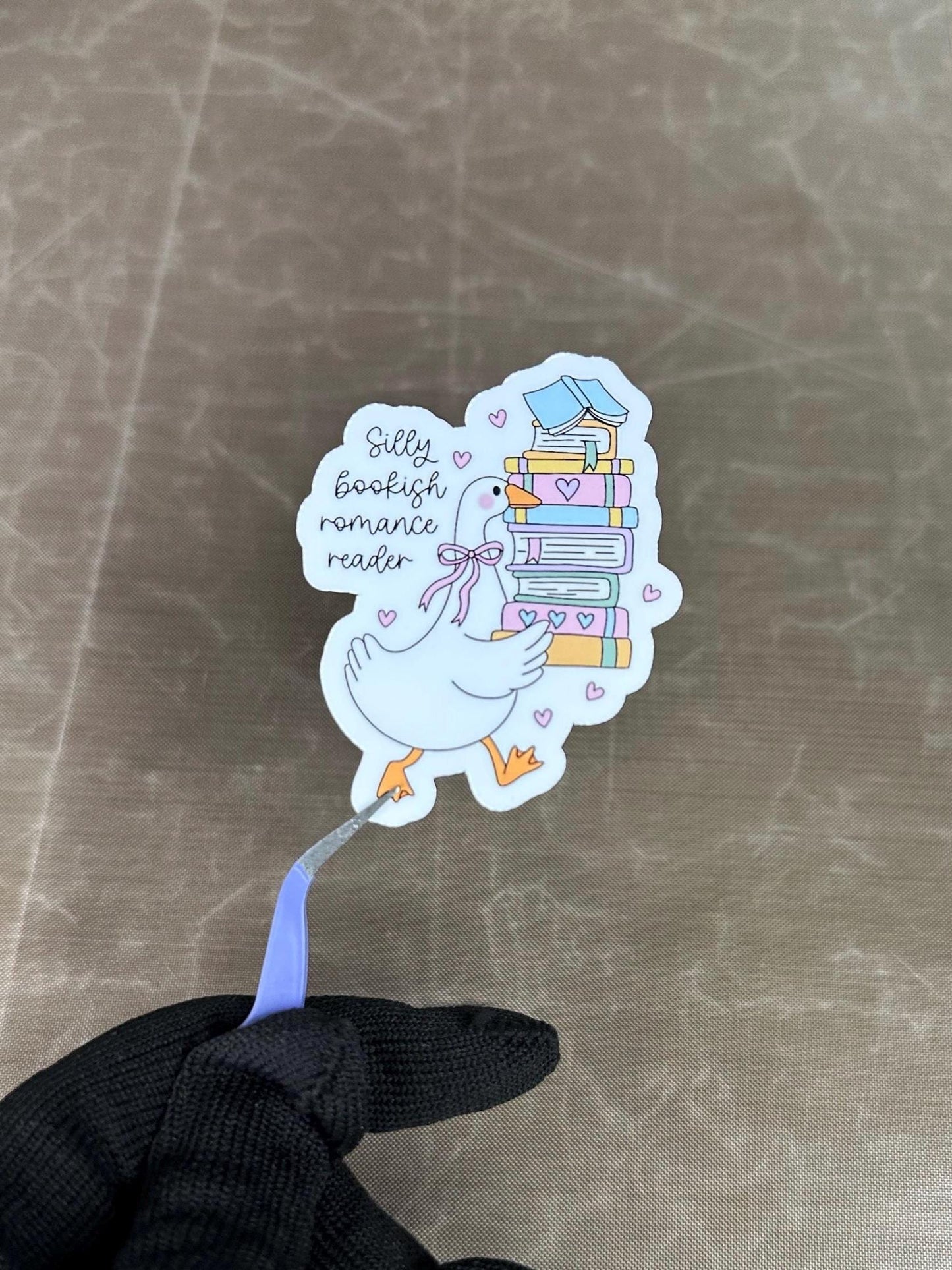 Romance Reader Sticker | Silly Bookish | Kindle, Laptop Decal