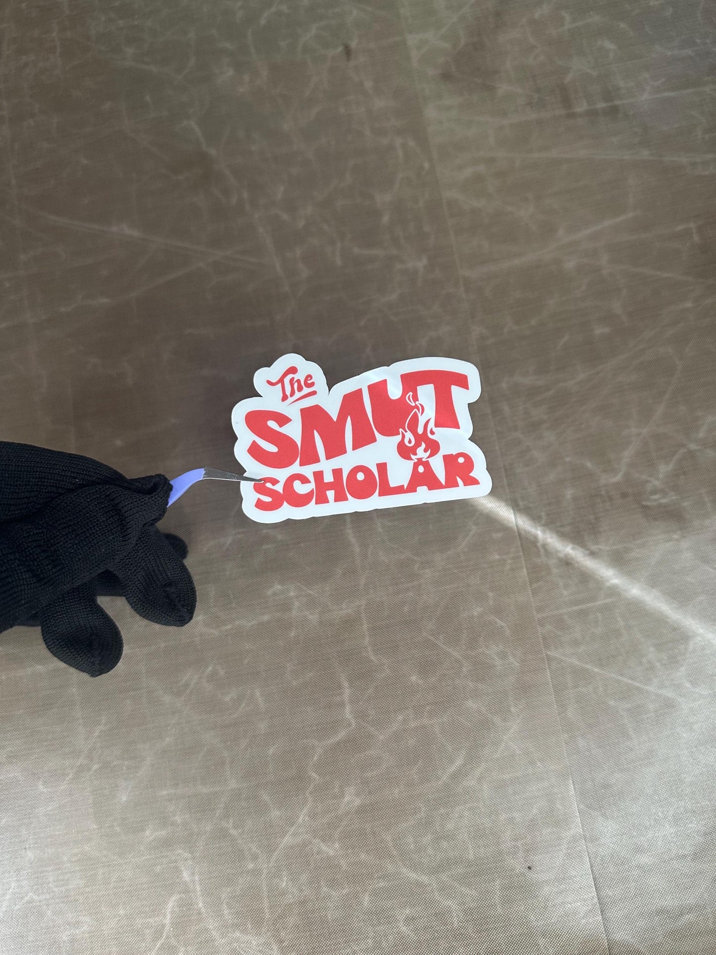 The Smut Scholar Sticker | Smutty Bookish | Kindle, Laptop Decal