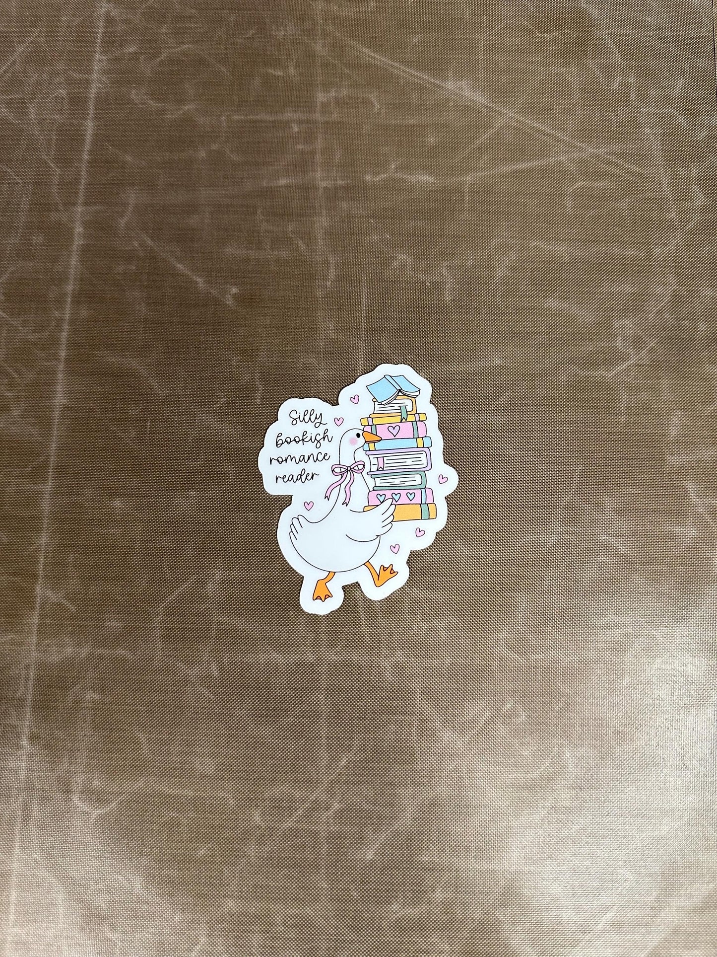 Romance Reader Sticker | Silly Bookish | Kindle, Laptop Decal