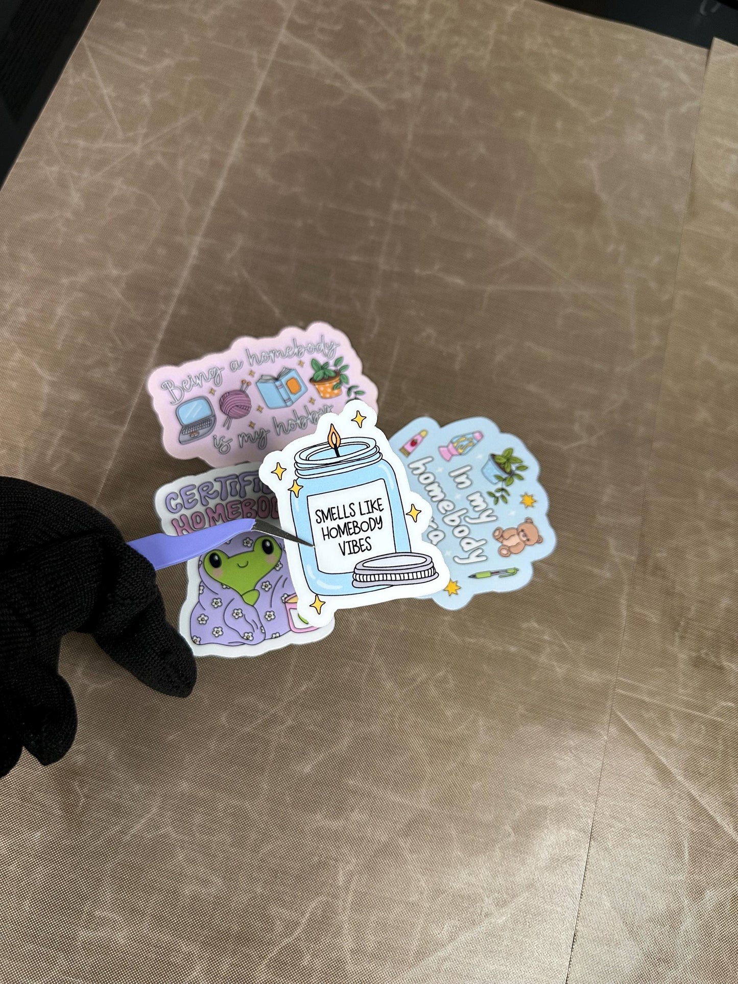 Homebody Sticker Bundle | Bookish Stickers | Kindle Accessories