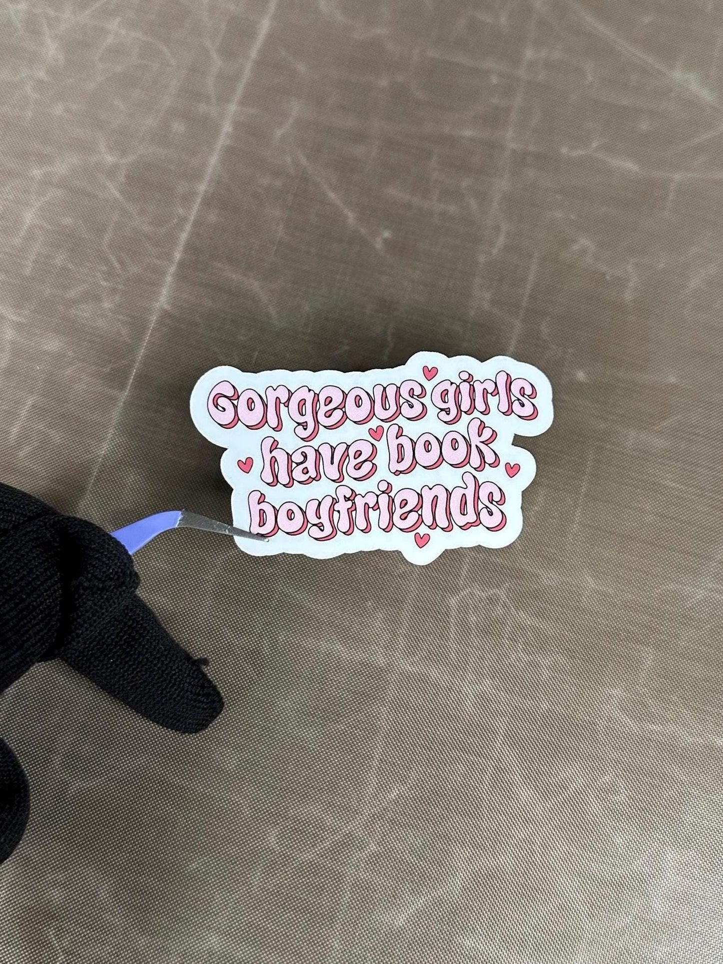 Book Boyfriend Sticker | Kindle, Laptop Decal