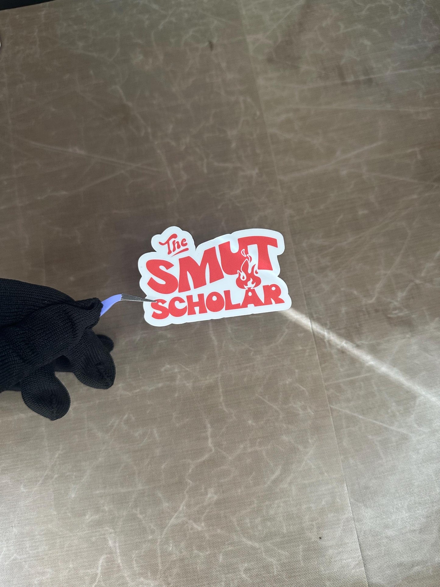 The Smut Scholar Sticker | Smutty Bookish | Kindle, Laptop Decal