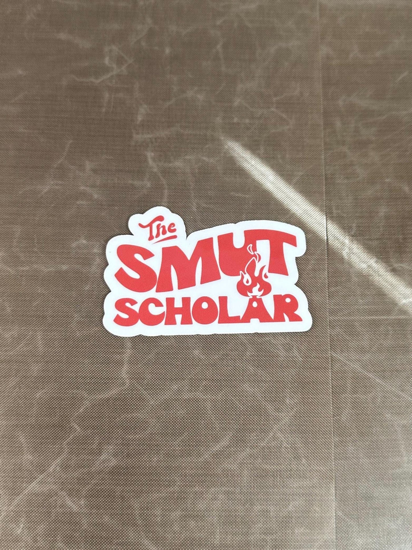 The Smut Scholar Sticker | Smutty Bookish | Kindle, Laptop Decal